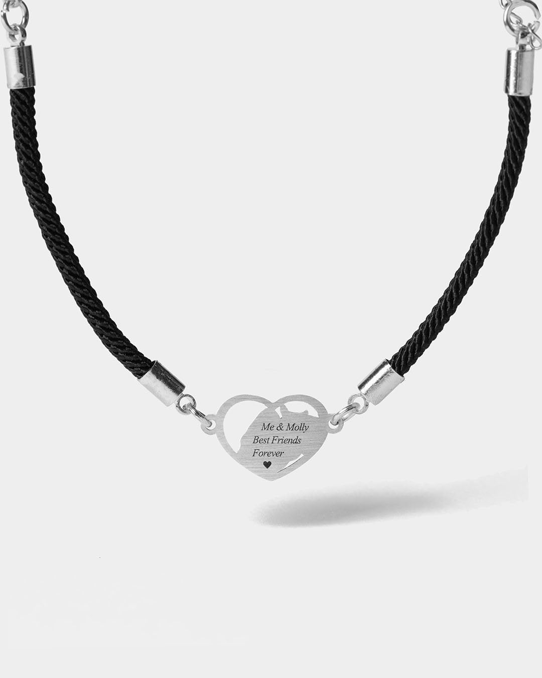 Custom Heart Hollow Bracelet