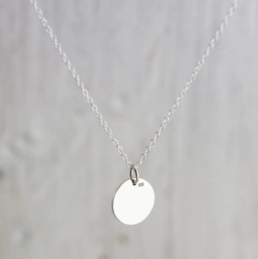 Paw Print Necklace -Sterling Silver "LOVE" with Paw Print Necklace
